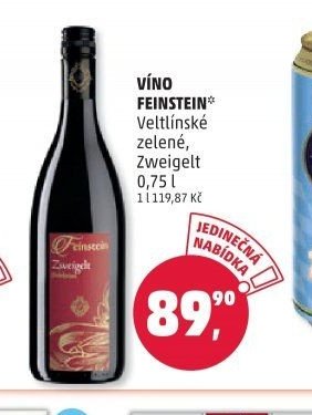VÍNO FEINSTEIN