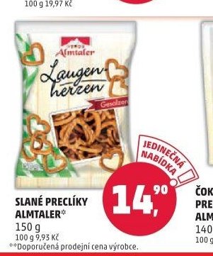 SLANÉ PRECLÍKY ALMTALER