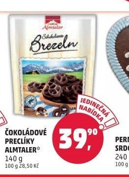 ČOKOLÁDOVÉ PRECLÍKY ALMTALER