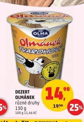 Dezert Olmínek