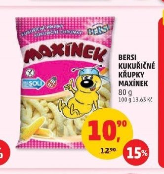 Bersi kukuřičné křupky Maxínek