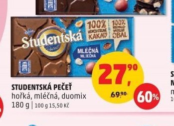 Studentská pečeť mléčná