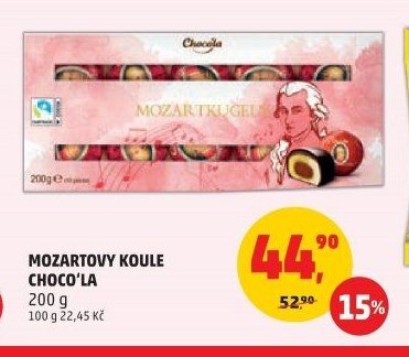 Mozartovy koule Choco'la