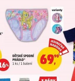 Dětské spodní prádlo