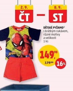 Dětské pyžamo