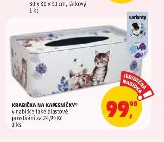 Krabička na kapesníčky