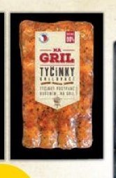 Příbramská uzenina Grilovací tyčinky mix BBQ