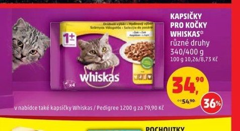 Kapsičky pro kočky Whiskas
