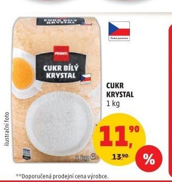 CUKR KRYSTAL 1 kg
