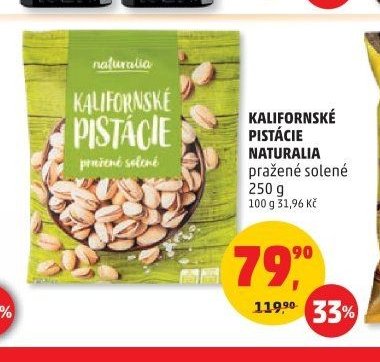 KALIFORNSKÉ PISTÁCIE NATURALIA