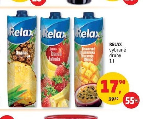 Relax vybrané druhy