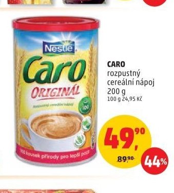 Caro rozpustný cereální nápoj