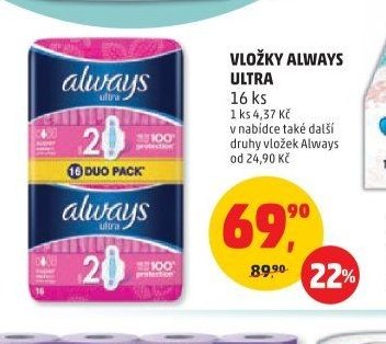 VLOŽKY ALWAYS ULTRA