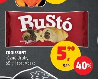 Croissant různé druhy