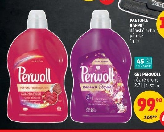 Gel Perwoll různé druhy