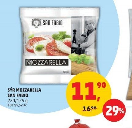 Sýr Mozzarella San Fabio