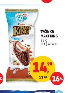 Tyčinka Maxi King