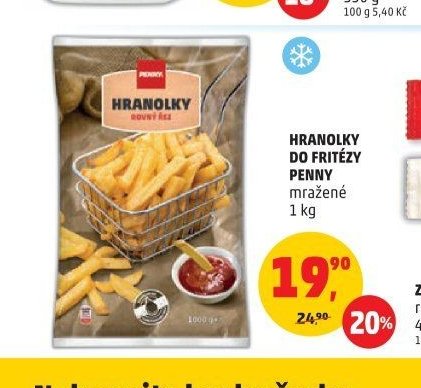 Hranolky do fritézy Penny