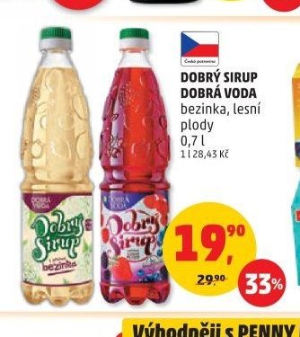 Dobrý sirup Dobrá voda