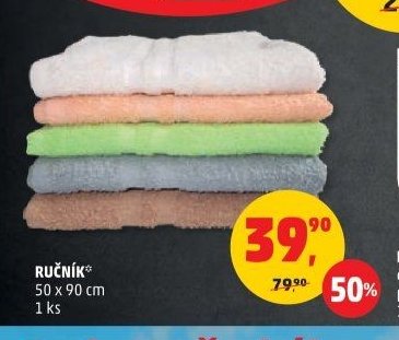 RUČNÍK 50 x 90 cm
