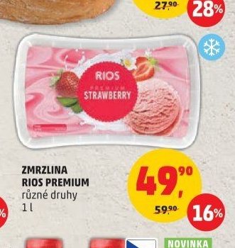 Zmrzlina Rios Premium