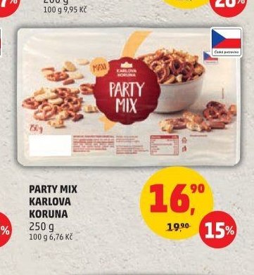 Party mix Karlova Koruna 250 g