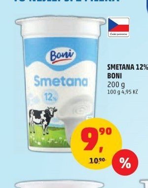 Smetana 12% Boni