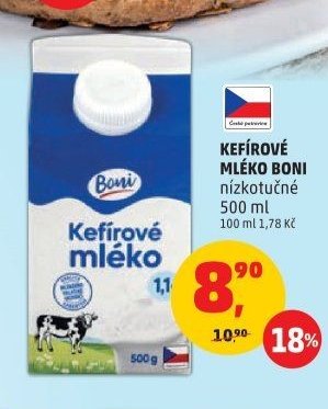 Kefírové mléko Boni