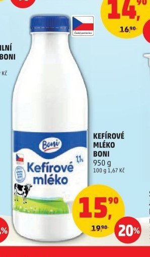 Kefírové mléko Boni