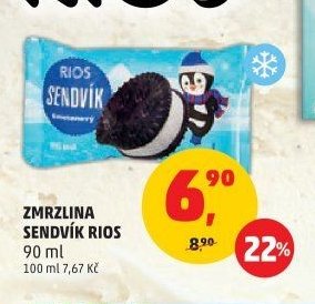 ZMRZLINA SENDVÍK RIOS