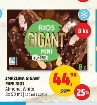 ZMRZLINA GIGANT MINI RIOS Almond, White
