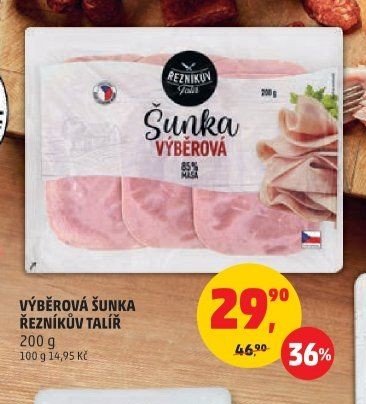 Šunka výběrová Řezníkův talíř