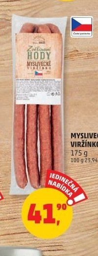 MYSLIVECKÉ VIRŽÍNKO