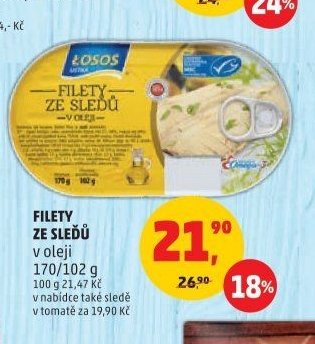 Filety ze sledu Gran Mare 170/102 g