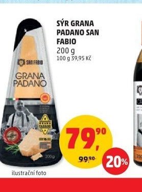 Syr Grana Padano San Fabio 200 g