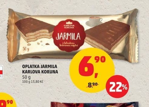 OPLATKA JARMILA KARLOVA KORUNA 50 g