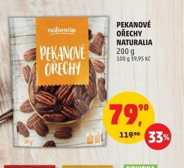 PEKANOVÉ OŘECHY NATURALIA