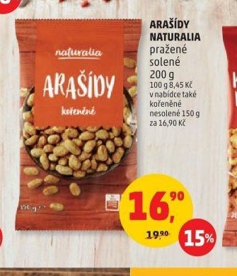 ARAŠÍDY NATURALIA