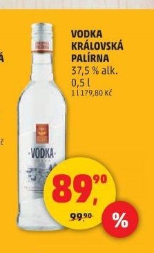 VODKA KRÁLOVSKÁ PALÍRNA