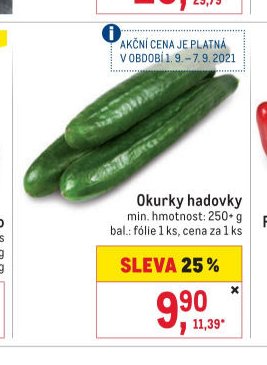 Okurky hadovky