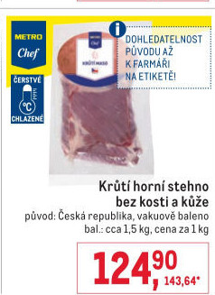 Krůtí stehno bez kosti Metro Chef