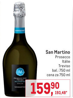 Prosecco Doc Treviso Extra Dry San Martino