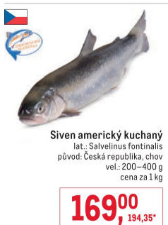 Siven americký kuchaný