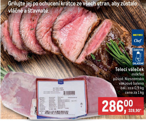 Telecí váleček Metro Chef