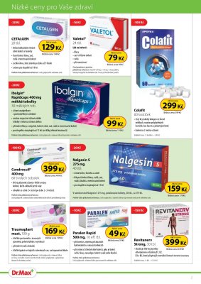 akční leták Dr. Max 1.9.2021-30.9.2021