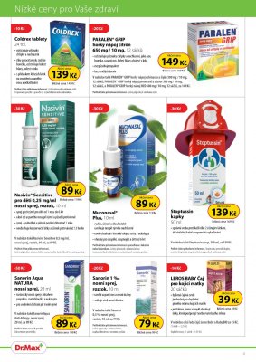 akční leták Dr. Max 1.9.2021-30.9.2021