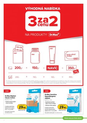 akční leták Dr. Max 1.9.2021-30.9.2021