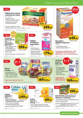 akční leták Dr. Max 1.9.2021-30.9.2021