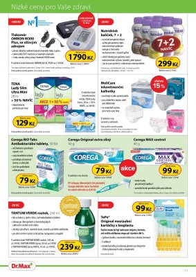 akční leták Dr. Max 1.9.2021-30.9.2021