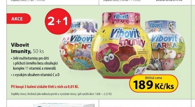 Vibovit Imunity, 50 ks